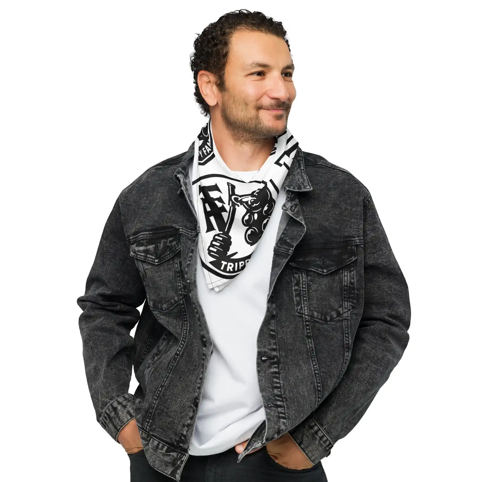 Trippy Fam All-over print bandana - Image 3