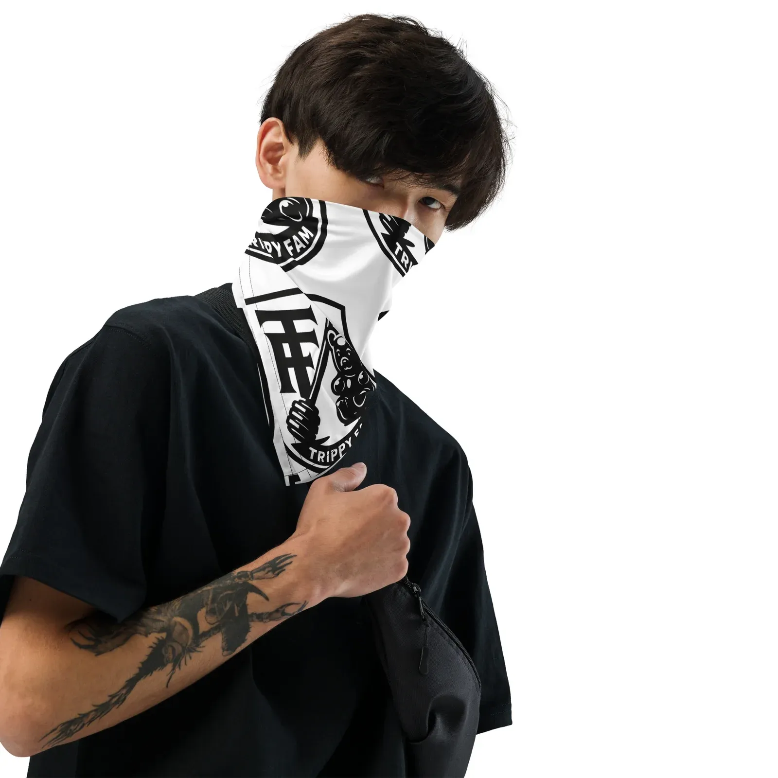 Trippy Fam All-over print bandana - Image 2