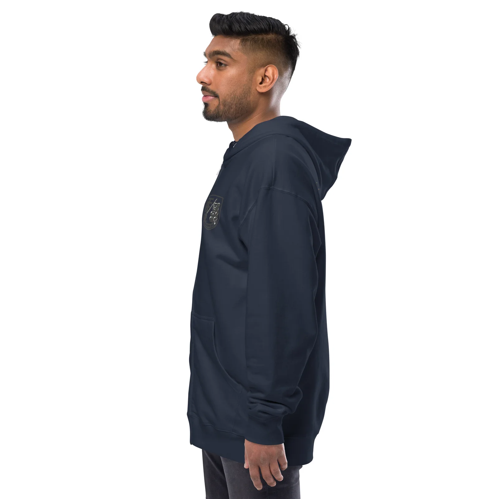 Trippy Fam Cosmic Planet fleece zip up hoodie - Image 26