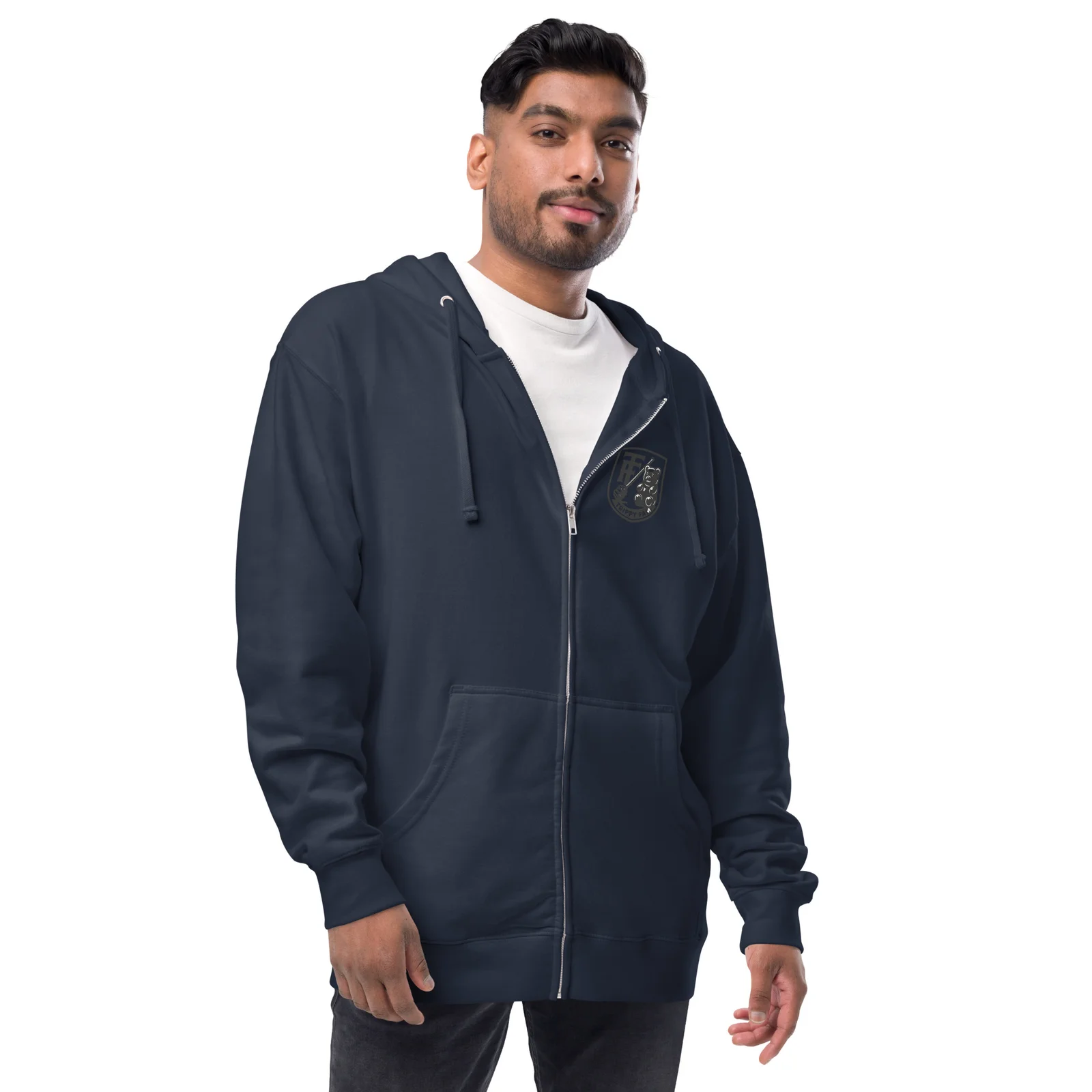 Trippy Fam Cosmic Planet fleece zip up hoodie - Image 27
